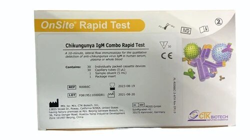 CTK Chikungunya IgM Combo Rapid Test