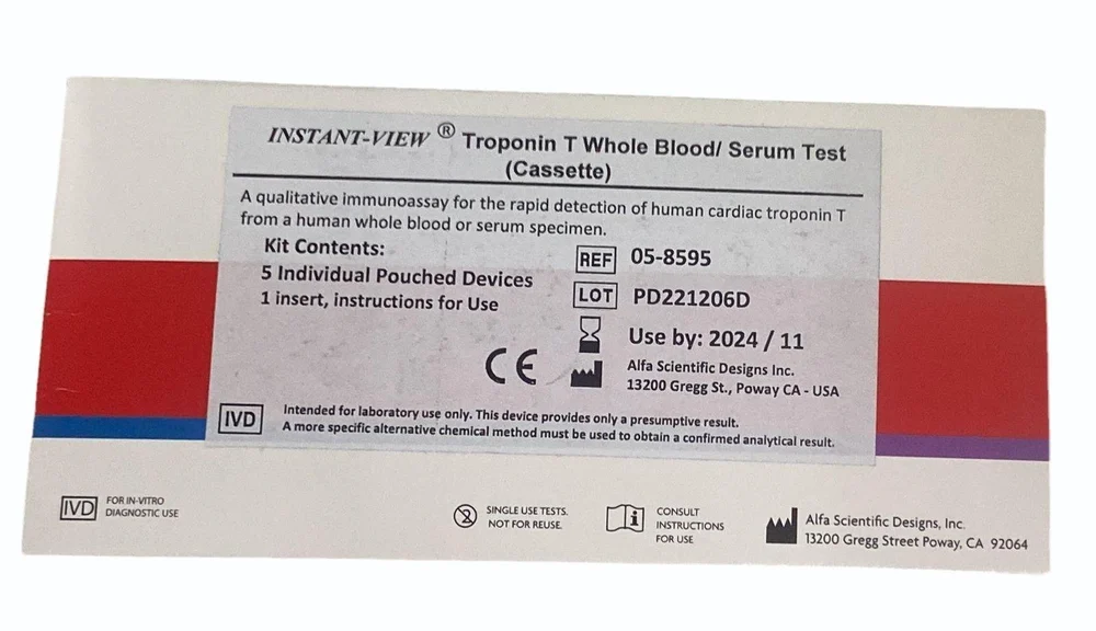Cardiac Troponin T Test Kit
