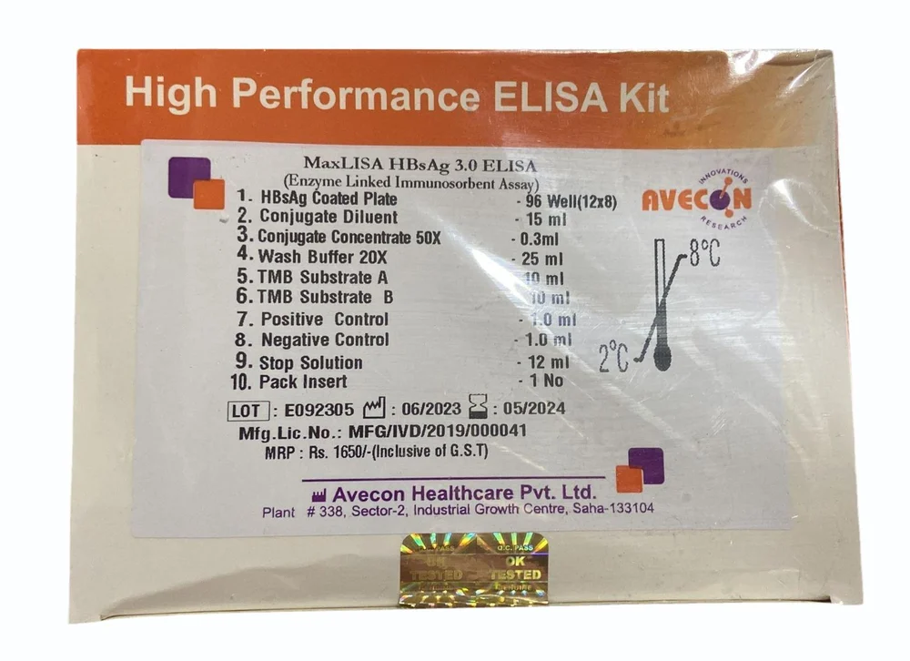 HBSAG ELISA TEST KIT