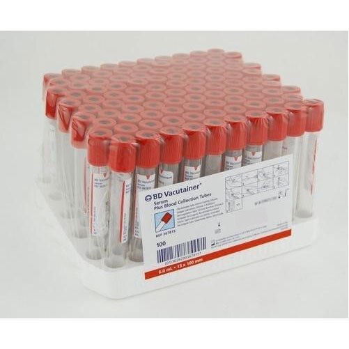 5 x BD Plain Vacutainer